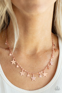 Copper,Holiday,Necklace Short,Starry Shindig Copper ✧ Necklace
