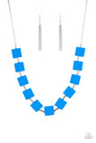 Hello, Material Girl Blue ✨ Necklace Long