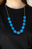 Hello, Material Girl Blue ✨ Necklace Long