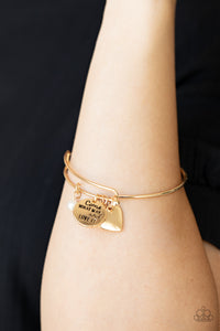 Bracelet Toggle,Faith,Gold,Inspirational,Come What May and Love It Gold  ✧ Bracelet