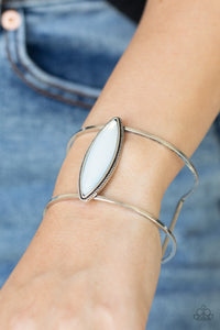 Bracelet Cuff,White,What You SEER Is What You Get White ✧ Bracelet
