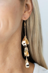 Earrings Fish Hook,Gold,Arrival CHIME Gold ✧ Earrings