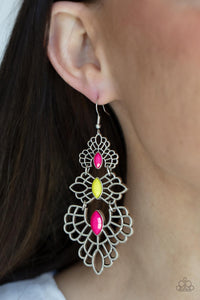 Earrings Fish Hook,Multi-Colored,Flamboyant Frills Multi ✧ Earrings