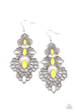 Flamboyant Frills Yellow ✧ Earrings Earrings