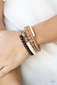 Bracelet Coil,Bracelet Wooden,Brown,Favorite,Wooden,Free-Spirited Spiral Brown  ✧ Bracelet