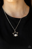 Starry Fireworks White ✧ Star Necklace