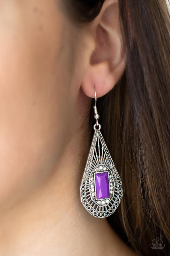 Deco Dreaming Purple ✧ Earrings Earrings