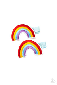 Blue,Favorite,Hair Clip,Multi-Colored,Purple,Red,Yellow,Follow Your Rainbow Multi ✧ Hair Clip