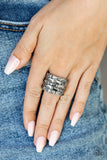 Checkered Couture Silver ✧ Ring Ring