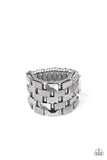 Checkered Couture Silver ✧ Ring Ring