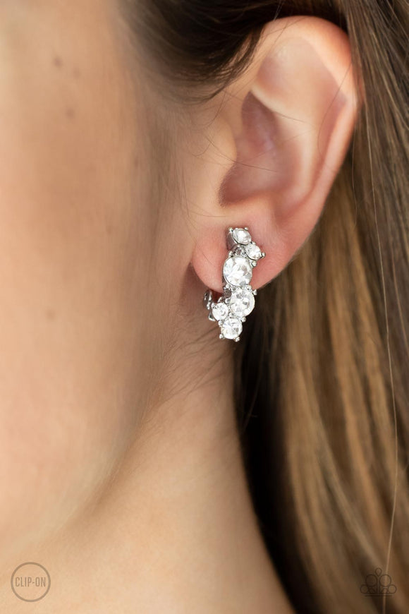 Cosmic Celebration White ✧ Clip-On Earrings Clip-On Earrings