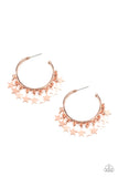 Happy Independence Day Copper ✧ Star Hoop Earrings Hoop Earrings
