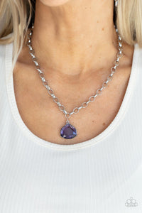Necklace Short,Purple,Gallery Gem Purple ✨ Necklace