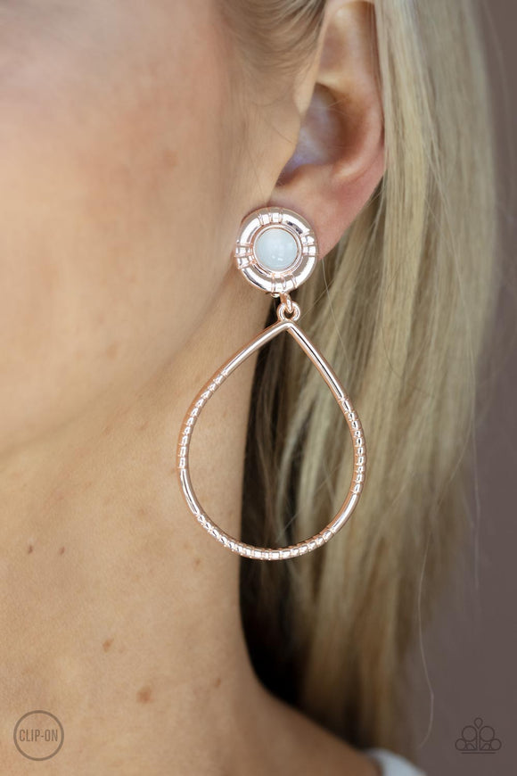 Fairytale Finish Rose Gold ✧ Clip-On Earrings Clip-On Earrings