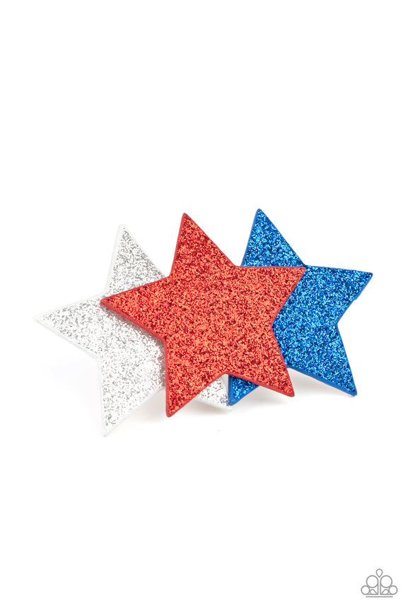 Happy Birthday, America Multi ✧ Star Hair Clip