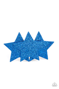 4thofJuly,Blue,Hair Clip,Stars,Happy Birthday, America Blue ✧ Star Hair Clip