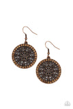 Bollywood Ballroom Copper ✧ Earrings Earrings