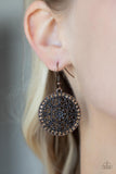 Bollywood Ballroom Copper ✧ Earrings Earrings