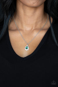 Green,Necklace Short,Vintage Validation Green ✨ Necklace