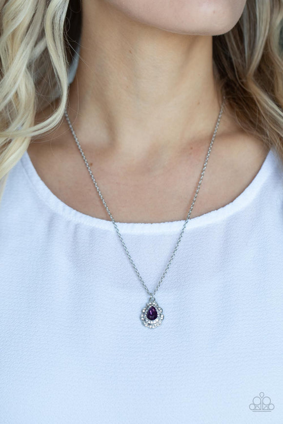 Vintage Validation Purple ✨ Necklace Short