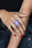 Glittery With Envy Purple ✧ Ring Ring