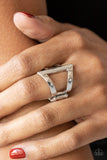 Rebel Edge Silver ✧ Bracelet Ring