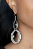 OVAL and OVAL Again Green ✧ Earrings Earrings