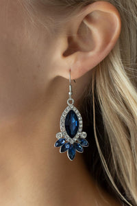Blue,Earrings Fish Hook,Prismatic Parade Blue ✧ Earrings