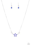 United We Sparkle Blue ✧ Star Necklace