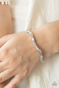 Bracelet Cuff,White,Twisted Twinkle White ✧ Bracelet