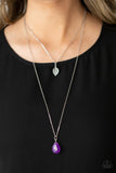Natural Essence Purple ✨ Necklace Long
