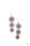 Totem Temptress Red ✧ Earrings Earrings