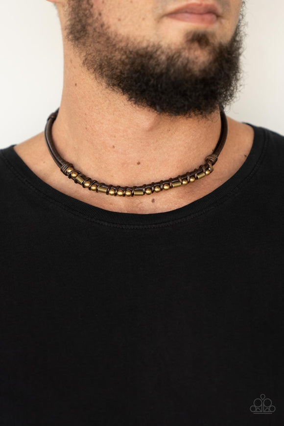 Westside Wrangler Brass ✧ Urban Necklace