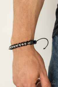 Black,Bracelet Knot,Silver,Urban Bracelet,Bronco Brawler Black ✧ Urban Bracelet