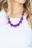 Tenaciously Tangy Purple ✧ Necklace Short