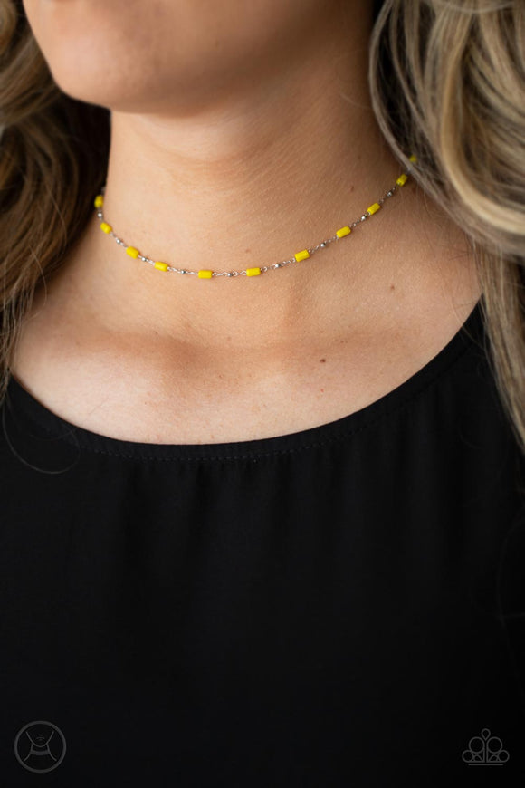 Urban Expo Yellow ✧ Choker Necklace