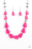 Tenaciously Tangy Pink ✧ Necklace Short
