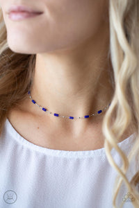 Blue,Necklace Choker,Necklace Short,Urban Expo Blue ✧ Choker Necklace