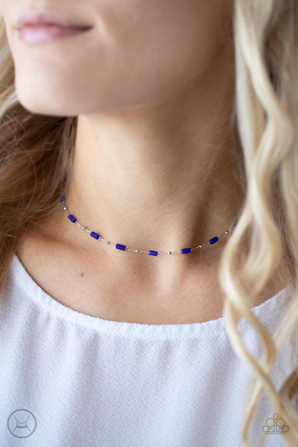 Urban Expo Blue ✧ Choker Necklace Choker Necklace