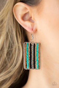 Black,Brown,Earrings Fish Hook,Earrings Seed Bead,Multi-Colored,Turquoise,Beadwork Wonder Black ✧ Seed Bead Earrings