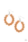 Festively Flower Child Orange ✧ Earrings Earrings