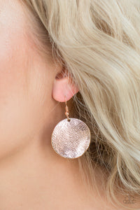 Earrings Fish Hook,Rose Gold,Basic Bravado Rose Gold ✧ Earrings