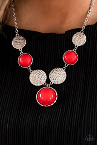 Necklace Short,Red,Sets,Bohemian Bombshell Red ✧ Necklace