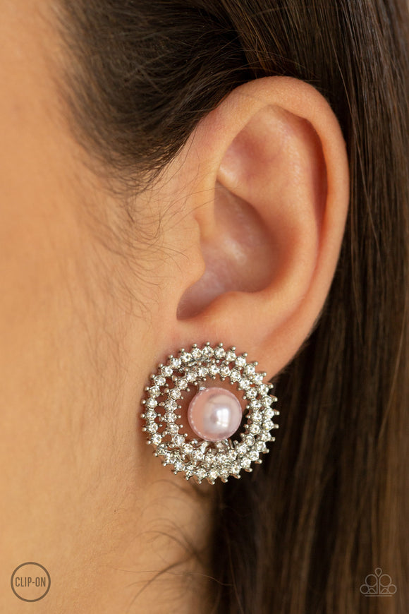 Broadway Breakout Pink ✧ Clip-On Earrings Clip-On Earrings