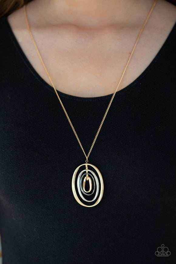 Classic Convergence Gold ✨ Necklace Long