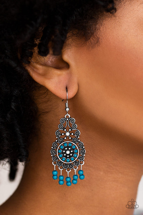 Courageously Congo Blue ✧ Earrings Earrings