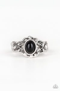 Black,Ring Skinny Back,Definitely DOT! Black ✧ Ring