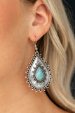 Desert Drama Blue ✧ Earrings Earrings