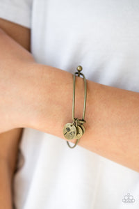 Bracelet Toggle,Brass,Dreamy Dandelions Brass  ✧ Bracelet
