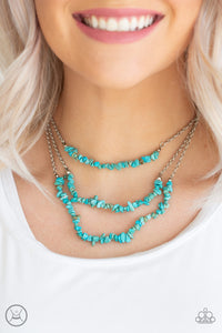 Blue,Necklace Short,Eco Goddess Blue ✨ Necklace